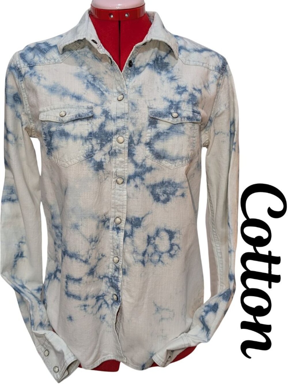 Tie-Dye 100% Cotton Shirt
